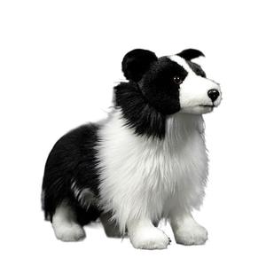 Peluche de Border <span class=keywords><strong>Collie</strong></span> Realista, Animal de Peluche Supersuave, <span class=keywords><strong>Cachorro</strong></span> para Niños y Amantes de Mascotas, Relleno de Algodón PP, Regalo de Cumpleaños Perfecto - Product Image 2