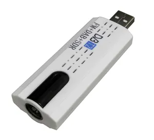 휴대용 usb dvb-t2 tv 튜너 카드 드라이버 지원 SDR 기능