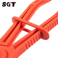 Kit d'outils 3pcs Flexible Nylon Hose Fuel Line Clamp Mixed Sizes Pince à pincer pour radiateur de frein automatique et liquide de refroidissement