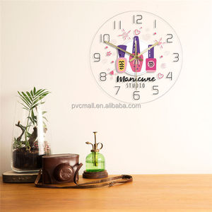 Orologio <span class=keywords><strong>da</strong></span> <span class=keywords><strong>Parete</strong></span> Rotondo in Acrilico Solido, Decorazione Nordica Moderna <span class=keywords><strong>da</strong></span> 12 Pollici, Arredo <span class=keywords><strong>per</strong></span> <span class=keywords><strong>Salone</strong></span> di Bellezza, Orologio <span class=keywords><strong>da</strong></span> <span class=keywords><strong>Parete</strong></span> Unico in Acrilico - Product Image 4