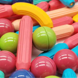 Juego de bloques de construcción magnéticos para construcción DIY, 100 Uds., bloque educativo STEM, juguete magnético para niños, azulejos magnéticos - Product Image 6