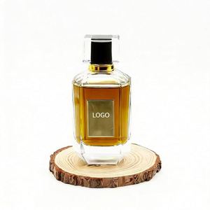 Wholesale Irregular Glass Perfume <b>Bottle</b> 30ml 50ml 100ml <b>Empty</b> with Pump Atomizer & Black Round Cap - Product Image 2