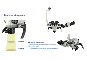 مجموعة معدات تشخيصية معتمدة بسلسلة من أجهزة الفحص الجراحية ومجهر التشغيل ENT للبيع - Product Image 5