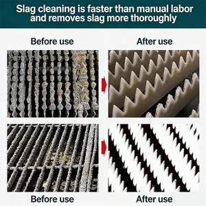 HN QDMECH Fabriqué en Chine <span class=keywords><strong>Machine</strong></span> de décapage de scories pour barres laser, plateforme de découpe laser et décapage de ferraille - Product Image 4