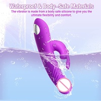 Poupée sexuelle imperméable de style lapin, stimulation clitoridienne, vaginale et du point G, masturbation féminine, jouet sexuel pour femmes adultes