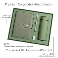Ensemble de papeterie promotionnel Imaiwill A5, carnet à couverture en cuir, stylo pour cadeaux personnels, cadeaux d'affaires, cadeaux de salon professionnel