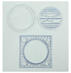 ไม้บรรทัดพลาสติกอเนกประสงค์สำหรับนักเรียนเรียนเรขา<span class=keywords><strong>คณิต</strong></span> <span class=keywords><strong>คณิต</strong></span>ศาสตร์ <span class=keywords><strong>ม</strong></span>.ต้น 11 ซม. อุปกรณ์การเรียน - Product Image 3