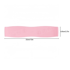 Customizable Waterproof Silicone Yoga Resistance Band for <b>Leg</b> Strength Training with Logo - Product Image 2