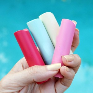 Bálsamo labial de péptido de etiqueta privada OEM, bálsamo labial hidratante vegano, calmante para el cuidado de los labios, limón, fresa, sabores de frutas - Product Image 5