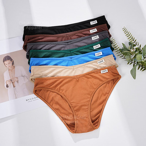Ropa interior deportiva de hilo europeo y americano para mujer, calzoncillos con estampado de letras de cintura baja, entrepierna de algodón puro, transpirable, Lift Fitne - Product Image 1