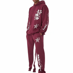 Nouveau survêtement pour homme à imprimé gonflé, tissu durable, vente chaude, tendance, prix bas, survêtement à imprimé gonflé de haute qualité - Product Image 1