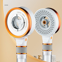 Pommeau de Douche Chromé Écologique à Double Filtration avec Installation Murale Facile et Garantie de 3 Ans pour Salle de Bain