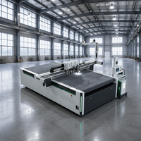 Machine de découpe numérique CNC à grande vitesse pour éponge, mousse, carton, joint en caoutchouc, découpeuse à plat, traceur