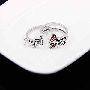 7 Diseños de Anillos Ajustables de Aleación, Anillo Chapado de Anime Ichigo Kurosaki, Anillos Ajustables para Cosplay - Product Image 4
