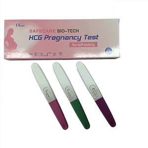 निजी लेबल एचसीग गर्भावस्था परीक्षण पट्टी पैथोलॉजिकल विश्लेषण के लिए लोकप्रिय मैनुअल मूत्र परीक्षण पट्टी - Product Image 2