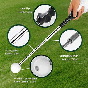 ชุดฝึกซ้อมวงสวิงกอล์ฟแบบยืดหดได้ OEM Manufacturing Golf Telescopic Warm-up Swing Trainer Set อุปกรณ์แก้ไขวงสวิงกอล์ฟแบบรัดแขนพร้อมที่จับแบบยืดหดได้ - Product Image 5