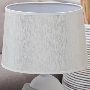 Romanzo mobili ristorante ufficio scrivania custom light base in ceramica opaca lampade da tavolo per la decorazione domestica