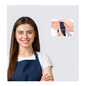 BOUBONI Lot de 6 tabliers réglables sans manches <span class=keywords><strong>pour</strong></span> enfants avec 2 poches <span class=keywords><strong>pour</strong></span> <span class=keywords><strong>la</strong></span> cuisine, <span class=keywords><strong>la</strong></span> pâtisserie, <span class=keywords><strong>la</strong></span> <span class=keywords><strong>peinture</strong></span> et l'artisanat (6 couleurs) - Product Image 5