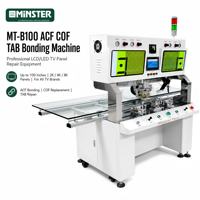 Machine de collage Minster MT-B100 ACF TAB COF pour la réparation des panneaux d'écran LCD LED TV