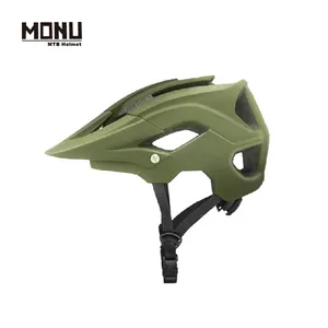 Helm Sepeda MTB MONU China Pengiriman Pabrik dengan Pelindung Matahari untuk Helm Sepeda Gunung Dewasa