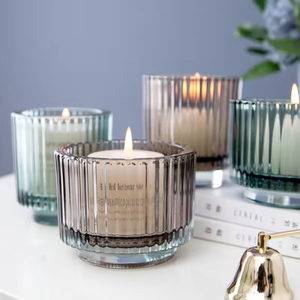 Luxury Nordic Modern clear <b>Black</b> Tealight Candle Holders, <b>Lanterns</b> and Candle Jars Custom Other Candle Holders - Product Image 4
