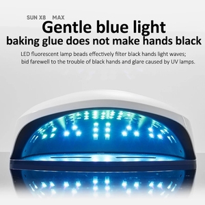 Lampe de séchage UV LED SUN X8 MAX 114W pour ongles, portable, intelligente, pour le durcissement du vernis à ongles, électrique, pour les deux mains, manucure, gel pour ongles - Product Image 3