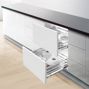 Armoire de cuisine pour <span class=keywords><strong>micro</strong></span>-ondes, armoire avec accessoires, tiroir, panier - Product Image 3