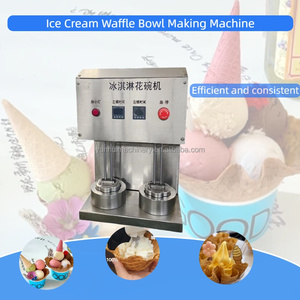 Machine à fabriquer des cornets de crème glacée <span class=keywords><strong>en</strong></span> forme de fleur/torche/cor de bœuf à bas prix avec vidéo de test - Product Image 1