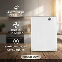 Diffuseur de parfum pour bureau et fixation murale avec ventilateur intégré, capacité jusqu'à 1000 m³, machine à parfum commerciale