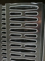 Plancher grillagé en treillis métallique galvanisé anti-corrosion pour entrepôt, à emboîtement rapide