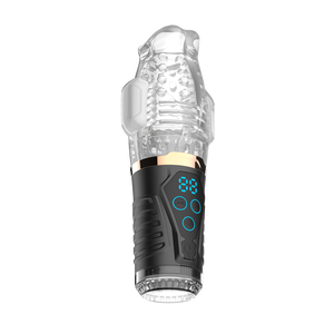 Sıcak satış vajina kedi seks oyuncak erkek aircraft tor uçak fincan uzaktan elektrik dönen emme sıkı Masturbator - Product Image 4