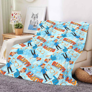 Manta de Peluche Educativa Ms. Racheled Blippied, Súper Suave y Acogedora para Bebés y Niños Pequeños, Regalos para Niños - Product Image 2