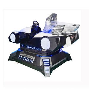 Simulateur de course automobile VR 9D F1, jeu de conduite en fibre de verre, machine de jeu d'arcade publique intérieure - Product Image 1