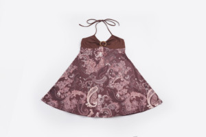 Vestido Halter con estampado Paisley Y2K para mujer, minivestido sin mangas con corte en A, ropa informal para vacaciones y playa - Product Image 6