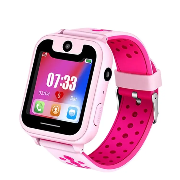 Popular S6 2G Smart Watch For Kid LBS positioning with Touch Screen Camera Flashlight Children's Smart Bracelet Phone Smartwatch