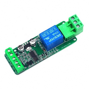 โมดูลรีเลย์ Modbus-RTU 1/2/4/8 ช่อง 12V 24V สวิตช์อินพุตเอาต์พุตออปโตคัปเปลอร์แยกสัญญาณ RS485 TTL การสื่อสาร - Product Image 2