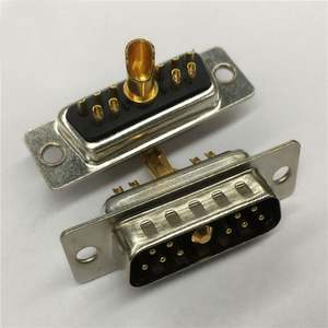 Conector D-SUB Hembra de 25 Pines de Alta Calidad, 180 Grados, Tipo V/T para PCB, con Tuerca de Acero y Terminal de Latón, Clasificación IP68 - Product Image 5