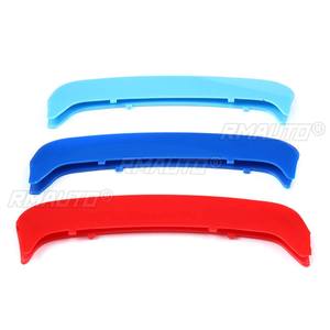 Rejilla delantera de 11 barras para coche, estilo riñón, cubiertas de rejilla de moda, 11 varillas, pegatina 3D para BMW Serie 3 E36 1996-1998 - Product Image 2