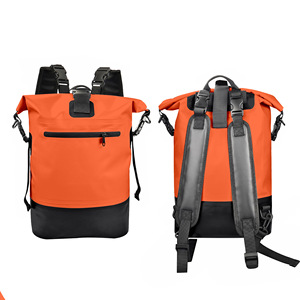 Mochila Impermeable de PVC con Cierre Enrollable, Unisex, para Senderismo, Camping, Rafting, Color Sólido, para Actividades al Aire Libre - Product Image 4