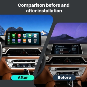 Rhythm 12.6" Car Stereo Anti Scratch Dust Proof Durable Construction for BMW 6 Series F06/F12/F13 and 7 Series G11/G12 2016-2017 - Product Image 5