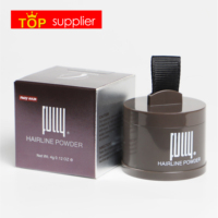 Bedak Rambut Warna Coklat Alami Bebas LYE Bebas Silikon Bebas Sulfat Bebas Mika Bebas Talc Penutup Akar Rambut Untuk Dewasa Tahan 5 Tahun