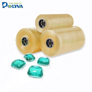 Polyva Vinyl Alcohol Pva Pvoh Viên Nén Máy Rửa Chén Đóng Gói Màng Co Tan Trong Nước Lạnh Để Thêu - Product Image 1