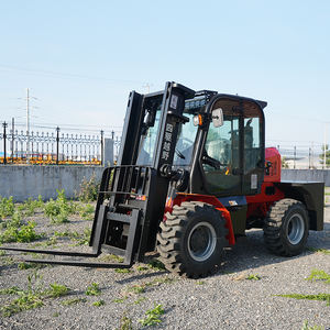 رخيصة الثمن ديزل CE EPA Euro 5 شاحنة ثقيلة رافعة شوكية 4x 4 - Product Image 4