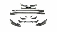 Kit carrosserie en fibre de carbone sèche pour BMW G82 M4, style M4 AE, lèvre avant, diffuseur, spoiler, jupes latérales, ailes M4