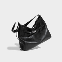 2025 bolso de mano de PU de lujo de gran capacidad de diseñador para mujer nuevo bolso cruzado con textura de moda