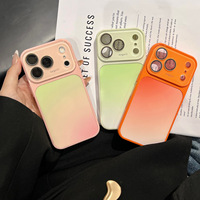 Nouvelle coque de téléphone portable pour iPhone 18 Pro Max, design animal estival, matériau PC, anti-traces de doigts, support intégré, dégradé