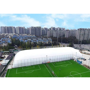 Dôme Gonflable Moderne pour Centre de Fitness, Structure de Gymnastique, Couverture Gonflable pour Stade de Football, Bâtiment d'Entrepôt Soutenu par l'Air avec Toit en PVDF/PVC et Pare-Soleil - Product Image 3