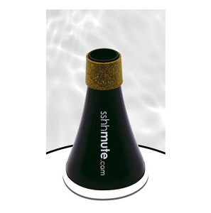 Silenciador de práctica sshhmute para trompeta piccolo (blanco) - Product Image 1