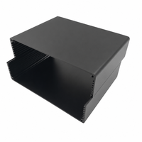 Boîtier large en alliage d'aluminium extrudé 160*80mm, longueur 200/220mm, indice de protection IP54, dissipation thermique pour alimentation électrique