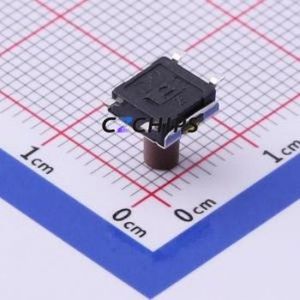 DTSMW-677N-V-T/R Tactile Switch SMD,6.2x6.3mm Switch Single Pole Single Throw Round Button Vertical Mount 6.2mm - Product Image 2